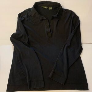 Eddie Bauer women’s long sleeve shirt with collar